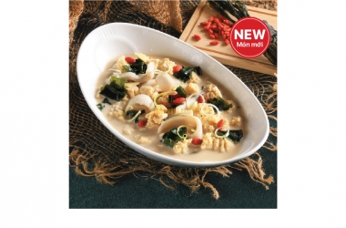 SÚP CÁ GIÒN RONG BIỂN