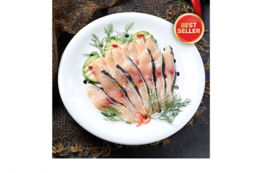 CÁ GIÒN HẤP TỎI TÂY