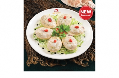 NHÂN MỰC HẤP NẤM ĐÙI GÀ