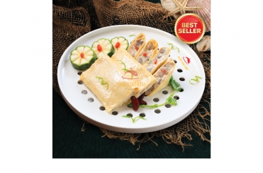 TÀU HỦ KY CUỘN TÔM