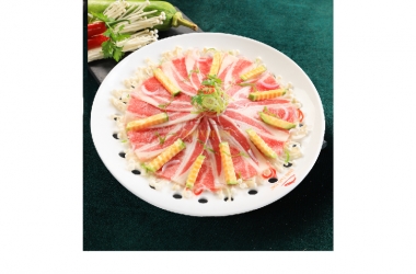 BA RỌI BÒ HẤP NẤM KIM CHÂM