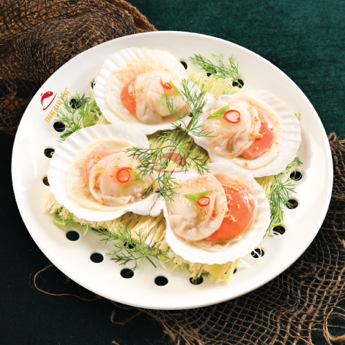 Sò điệp Nhật xốt thảo mộc