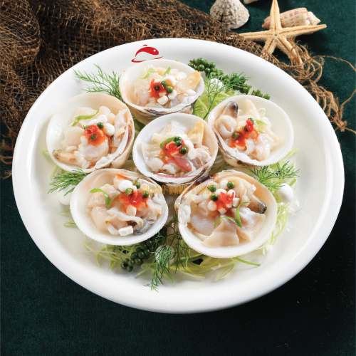 Sò tộ nấm linh chi xốt tiêu