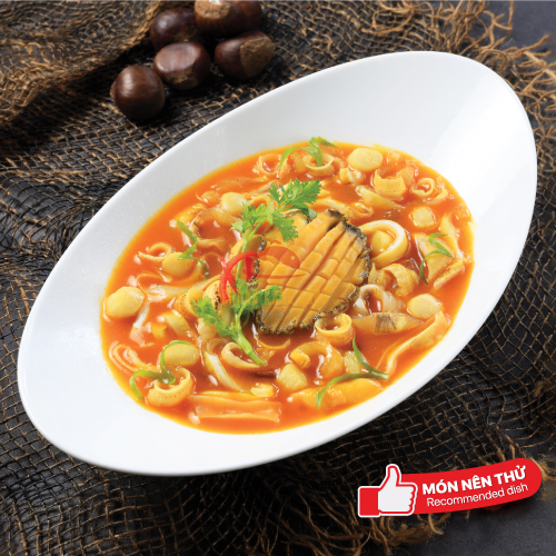 Bào ngư hầm hạt dẻ