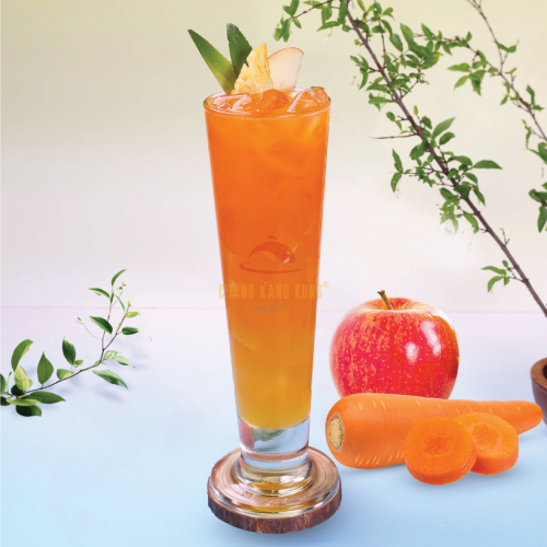 Apple, Pineapple, Carrot