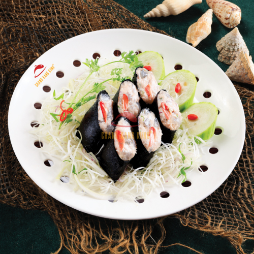 Tảo biển cuộn tôm