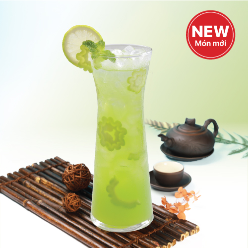 苦瓜香柠茶